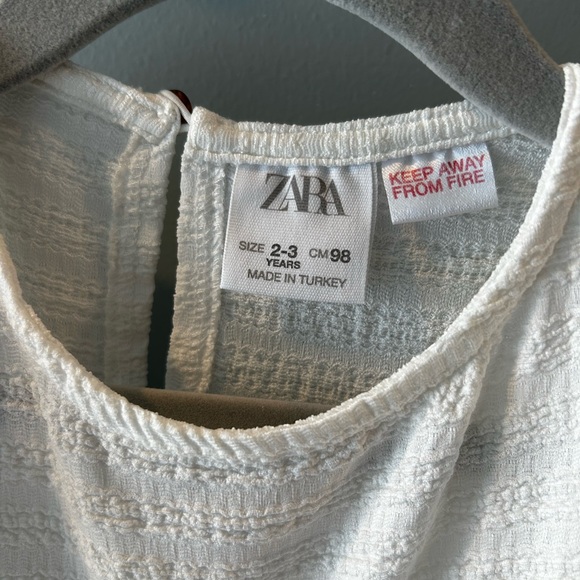 Zara Textured Ruffle Dress - Picture 4 of 5